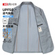 
Red beans with linen thin UV sun protection suit men's summer thin blazer single western jacket