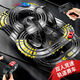 Rostfreie Doppelperson Track Car Racing Train Toys Runway Runway Allradantrieb Kinder Boy Fernbedienung Auto 8 Meter Gleis Mercedes-Benz 10 Pinsel Elektro-Fernbedienung