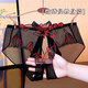 TULX modal sex open crotch low waist underwear for women lace sexy breathable mesh temptation T-shirt 838 skin color M