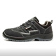 Zapatos de protección de tropas de Gubang para hombres y mujeres, zapatos de seguridad de cuatro estaciones ligeros y anti-Punteos y anti-Punteos para el modelo 39 de cuatro estaciones de acero TOE GB-6624 Modelo 39 de cuatro estaciones