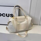 Xingxi große Kapazität Kurzstrecken-Reisetasche Frauen Hand verschafft schlechte Lagergepäckbeutel Fitness Ausflug von Reisebüten Leichter Bag Bag Beige [trockene und nasse Trennung]
