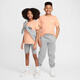 Nike (Nike) Offizielle Jungen und Mädchen große Kinder-T-Shirts für den Herbst Pure Cotton Casual Classic Stickerei Strickte Baumwolle FZ5177 844 Aprikosenmehl 145 m