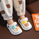 
Tiaodegao Children's hole shoes Children's slippers Summer boys and girls cartoon cute Baotou hole shoes Baby sandals Hole shoes - white - size 20-21 size 13CM