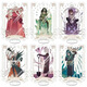Jeu cinquième personnalité Perfumer Carte périphérique peintre acrylique étudiant dortoir cadeau de bureau décoration ornements personnalité cinquième personnalité de la personnalité style 4838