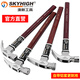 Australia and New Zealand claw hammer woodworking special hammer nail hammer new high carbon steel shockproof J06M angled round head pitted hammer head 1Jin Jin is equal to 0.5 kg
