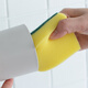 Jialiya dishwashing sponge, scouring pad, kitchen household bowl artifact, thickened sponge, water-absorbing pot, decontamination wipe, 16 pieces