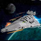 LEGO Difficulty Starship Imperial Star Destroyer Model Star Wars Building Block Assembly Toys High Difficulty Imperial Star Destroyer-1391 Particles Pre-sale 45 days
