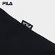 FILA 杨幂同款|斐乐官方女装针织背心2025夏新款时尚简约休闲修身内搭 正黑色-BK S 160/80A/S