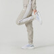 阿迪达斯 （adidas）女装运动套装25春季防风梭织立领夹克外套快干透气宽松长裤 2件套 JE6173+JD6522 S