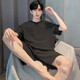 浪莎（langsha）2025年新款男士睡衣夏季莫代尔薄款短袖短裤夏天可外穿家居服套装 6198蓝莫代尔套装 L 90-120斤