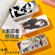 Kyodo naruto Glasses Box Симпатичная большая лицо Sasuke Kakashi Naruto Student Box Custom Anti-Fall Storage N Naruto FC9914 Box
