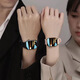 Xiaomi Mobile Phollance Universal 9pro Smart Bracelet Пара смотрите подарок для парня и девушки, чтобы выразить свою любовь Bluetooth Call Single Watch Grey [может написать карту вашего сердца]]