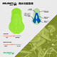 捷酷（jakroo）春夏新品AURORA男士背带短裤舒适垫裆紧身透气储物侧兜骑行裤 黑色 M