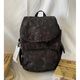 Kipling 2025 Sommer Affenbeutel Casual Nylon Bag mittelgroßer Rucksack grau Blau und Lila (Ki3523) Bodenbreite 27 cm* Dicke 16 cm* Höhe 33,5 cm