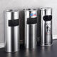 Corchette de cigarette peut [1396 PERSONNES] Pouiche à cendrier en acier inoxydable Can Integrated Hotel Hall Fruit Cuir Bin Office Bureau Beaucoup de poubelles
