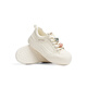 Red Dragonfly Puff Bread Shoes 2025 Spring versatile white shoes ugly and cute thick-soled shoes for women WTB15280 meter white 37