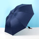 UV sunny umbrella parasol black plastic folding umbrella sun protection umbrella black