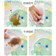 Dr. Ma Children's Clothing Baby Clothing Baby Eating Bib Splash-proof Clothing Children's Apron Drawing Back Dressing Pink