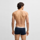 Boss [cadeau de la fête des pères] pantalon de logo masculin, mélangeur en coton, culotte de boxer classique, pack de trois standard 983 couleurs mélangées L