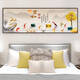 Yonghuan bedroom bedside painting stickers self-adhesive decoration painting hotel hotel homestay living room sofa background wallpaper mural stickers home and wealth -th-1391 No. 1 width 90cx height 30c
