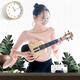 MUSIC PASSWORD New Product Smart Ukulele Biscuits for Girls, Beginners for Children, Small Guitar for Boys, Kumamon Co-branded Model, 23 inches