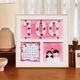 100e anniversaire pour envoyer des copines et des couples adorent la peinture à l'huile numérique quartz texture de sable peinture de bricolage peinture de texture personnalisée nx12140 20 * 20cm Cadre intérieur en bois massif serré