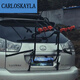 Tan Beiman Anti-Detachment Car Rack Bicycle Mount Turning Turd 3 Bicycles se puede llevar a cabo en bicicleta al aire libre en bicicleta