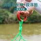 Open round folding fishing shrimp cage, fish net, lifting net, moving net, fishing net, lobster fishing, catching fish, throwing net, moving kite, SS reinforced net lifting double steel ring--3.0M