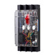 Shanghai People's DZ15LE-40A63A100A three-phase four-wire transparent leakage switch 4P circuit breaker leakage protector household 100A 3P