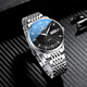 Les mêmes montres masculines à la mode pour les étudiants pour les étudiants pour hommes, le calendrier imperméable des étudiants entièrement automatique Machinerie 826 Black Shell Black Steel Celt Collection et Achetez des cadeaux