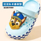 Wangwang Team Children's Slippers Summer Nouveau bébé Baby Toddler Sandals Girls Anti-Slip and Odor Boys and Girls Hole Chaussures Black 19 Longueur intérieure 19cm Convient pour la taille 29/30