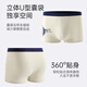 Dingguagua development period youth underwear boys boxer briefs cotton loose medium and large fat children middle and high school students boxer shorts