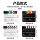Mayfair clapper board, professional film director's clapper board, shooting clapper board, photography card board, large acrylic clapper board, photo props, film and television crew boot-up, clapper board, photo clapper board, wooden white - large board 30*25cm, comes with eraser + marker