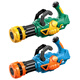Evenly automatic bubble machine for children's Gatlin bubble gun Internet celebrity toy large charging model