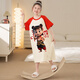 Padre-hija madre-hija camisón verano algodón puro algodón puro niñas delgadas pijamas medianos medianos niños grandes niñas de verano ropa para niños b1283 nezha [100 camisón de algodón puro] de una talla recomendada 133cm55 jin [jin iguala 0.5 kg] dentro de [14 tamaños]