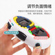Beyzk Rotary Magic Group Fingertip Magic Cube Doppel-Seite Rolling Ball Magic Pan Kinderdruckreduktion Spielzeug Dekompression und verbesserte Version Magic Group Upgrade der Version Magic Group-White Upgraded Version.