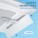 Other central air conditioning windshield, anti-direct blowing windshield, ceiling machine, ceiling machine, office, hook-type pass, hook-type universal model 56CM 4 pieces*5550X2