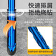 Gobos third generation four-edged sharp tooth ceramic tile eccentric drill bit tungsten steel alloy dry drilling expansion hole glass cement wall concrete third generation hardened tungsten steel 6+8+10+12mm