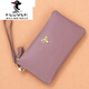 Plover Echtes Leder Frauen Clutch Bag Long Wallet 2025 Neue Mode einfache handgeschrieben