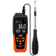 Hanoufei AR866a Thermalanemometer Handheld Anemometer hoher Genauigkeit Luftmesser Luftmesser S Meteoroskop ST9866A Importierte Sonde Shunfeng