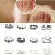 Jie Mo 1967 people liked it. 12 rings. European and American joint rings, toe rings, foot rings, toe joint rings, 12 sets of rings in antique silver.