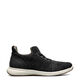 Florsheim Boys' Satellite Knit Stretch Lace Slip-ons Jr. (Toddler/Kids) Sneakers, Black//White Black//White 4.5 Big Kid