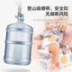袋鼠仔仔 KANGAROO BABY简易安全带侧抱式轻巧省力单手抱娃配件透气防勒婴儿背带 折叠单凳+简易安全带【梦幻灰】