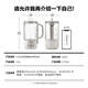 Buydeem glue-free health kettle electric kettle mini health cup office insulated electric kettle tea maker K32 oatmeal white (excluding extraction basket)