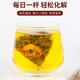 Qingqitang Lotus Blatt Hawthorn White Senf Tea Kombination 690 Gramm 90 Säcke traditioneller chinesischer medizinischer Material Rohstoff Rohstoffe frischer Lotus -Tee in Wasser getränkt und in Wasser gekocht