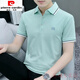 
Pierre cardin high-end mercerized cotton summer men's T-shirt short-sleeved polo shirt 2025 new lapel top business t-shirt trend 5012-white M