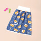 Beisiruu Baby Windel Rock Windeln Hosen Bettneuchen Tool Baby Leckdofel wasserdicht großgröße Waschbare Wickelkissen Stoffwickelbeutel Blau Alpaka-Windelhosen 1 Pack m Größe (0-3 Jahre alt 0-30jin [Jin gleich 0,5 kg]))