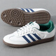 阿迪达斯 （adidas）三叶草男鞋女鞋复古板鞋SAMBA运动鞋T头鞋休闲鞋IH4882 IH4882/主图款 36