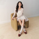 Heshe (Tata) Flachboden Mary Jane Damen Sheepskin Abendschuhe ohne müde Füße y8ga6aq5 Wein rot 37