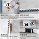 2025 new Haier Slim Washing Machine Cover XQG100-HBD14126L drum 10 kilograms [Jin equals 0.5 kilograms] Sun protection and waterproof Nordic elk-added velvet thickened drum 5.0 kilograms [Jin equals 0.5 kilograms]
